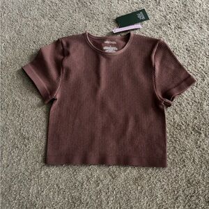 Wild Fable Mauve Crop Top